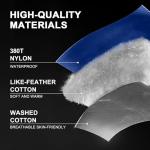 Ultralight Warm Weather Sleeping Bag - Portable, Waterproof, Compact Lightweight, Comfort with Compression Sack - Great for Outdoor Camping, Backpacking & Hiking -75" L x 30" W Fits Adults