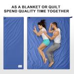 Ultralight Warm Weather Sleeping Bag - Portable, Waterproof, Compact Lightweight, Comfort with Compression Sack - Great for Outdoor Camping, Backpacking & Hiking -75" L x 30" W Fits Adults