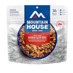 Mountain House Chicken Fajita Bowl - Freeze-Dried Meal
