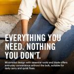 LEATHERMAN, Skeletool CX, 7-in-1 Lightweight, Minimalist Multi-Tool for Everyday Carry (EDC), Home, Garden & Outdoors, Onyx