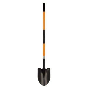 Heavy Duty 57" Digging Shovel with Fiberglass Handle