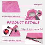 Elevon Sleeping Bag for Adults Teens Kids Cold Warm Weather, Portable Waterproof & Lightweight, Pink