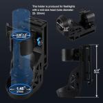 SAOPRKLER Tactical Flashlights High Lumen-Police 1200 LM Flashlight with Holster for Duty Belt,Single Mode LED Flashlight for Camping/Law Enforcement-Sentinel-X1