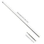 VitarayX Telescoping Fire Blower – Stainless Steel Fire Starter Tool for Bow Drill, Bushcraft, Survival, Camping, Hiking, BBQ, Fire Pit & Fireplace Use