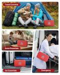 500 Pcs First Aid Kit for Home/Car/Travel/Camping/Businesses, Waterproof Emergency Kit for Hiking, Sports, Truck, Office, Vehicle & Outdoor Emergency Supplies, Well-Organized Home Travel Essentials