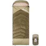 OneTigris Envelope 3 Season Sleeping Bag Extra-Wide Warm for Camping Backpacking Travel Outdoor Activities