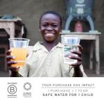 LifeStraw Peak Series - Collapsible Squeeze Bottle Water Filter System - 1L for Trail Running, Camping, Hiking, Travel, Cycling, and Fishing; Mountain Blue