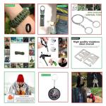 26-in-1 Outdoor Survival Gear Kit with Heavy-Duty Storage Bag, First Aid & Fire Starter – Emergency Tools for Camping Hiking, Gifts for Dad, Husband, Men Women