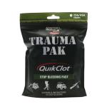 Adventure Medical Kit Trauma Pak First Aid Kit with QuikClot - First Aid Kit for Emergency Supplies, Camping Essentials & More - Compact Trauma Kit with Gloves, Alcohol Swabs, Bandages & More