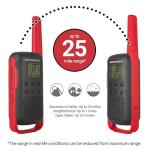 Motorola Talkabout 2-Way Radios, 22 Channel, 3 Pack