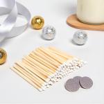 IGNITE EASE 3 Inch White Safety Matches Bulk 100 Count, Long Wooden Matchsticks with Striker for Candles, Fireplace, Grill by IGNITE EASE (with Box)