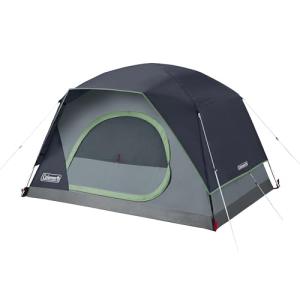 Coleman Skydome Tent with 5 Minute Setup, 2/4/6/8-Person Weatherproof Tent with Rainfly & Carry Bag, 20% More Headroom Than Traditional Canopies