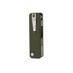 ROXON S503G 9 in 1 Mini Multi Tool EDC Pocket Knife Multitool with G10 Handle,Scissors,Screwdriver,Threader,Awl, Flat Screwdriver,Ruler,Tweezers for Outdoors Fishing Camping,Gifts for Men (Green)