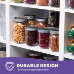 SEWANTA Wide Mouth Mason Jars 16 oz [18 Pack] With Mason Jar Lids and Bands, Mason Jars 16 oz - For Canning, Fermenting, Pickling - Jar Décor - Microwave/Dishwasher Safe.