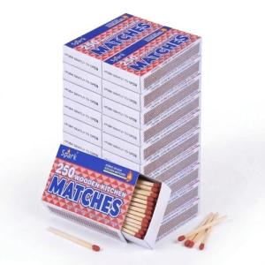 5000 Large Matches - Box of 20 Packs