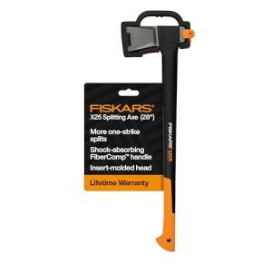 Fiskars X25 28" Wood Splitting Axe with Sheath