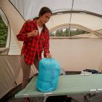 Coleman Flatlands 30/40/50°F Adult Sleeping Bag, Made from 100% Recycled Material, Big & Tall Options, Cool-Weather Sleeping Bag