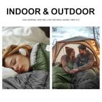TANSTRIDER Sleeping Bags for Adults Cold Weather & Warm 40℉,4lb Lightweight Sleeping Bag for Tall Kids Girls Boys with Compression Sack,Camping Essentials Gear, Hiking,Travel, Outdoor & Indoor