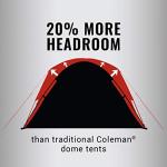 Coleman Skydome Camping Tent with 5 Minute Setup, 2/4/6/8 Person Weatherproof Tent with Rainfly & Carry Bag, 20% More Headroom Than Traditional Canopies