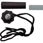 Survivor – Fixed Blade Knife – Black Stainless Steel Blade, Green ABS Handle w/Survival Kit and Compass, Metal Pommel, Nylon Sheath – Prep, Survive, Thrive, Camping, Hunting, Outdoors – HK-793GN