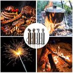 x-lighter Matchstick, Permanent Match Strike Set 10000 Times, Emergency fire Starters Waterproof Forever Lighter Dead Skull