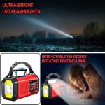 TFTDOUP Emergency Radio Hand Crank Solar, AM/FM/NOAA Weather Radio Built-in 20000mah Battery Powered,Type-C Charger,Flashlight, Reading Light,SOS, Compact & Portable for Camping/Emergencies