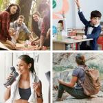 PHILIPS Filtered Water Bottle, BPA-Free Tritan Plastic Water Bottles, Replaces 450 Plastic Water Bottle with Reusable GoZero Everyday Water Filter, Portable Filtering Bottle for Travel, 22 oz, Green