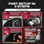 Chef Master 90011 Butane Countertop Stove ONLY, Portable Camping Stove 10,000 BTU Output Brass Burner, Piezo Ignition Portable Stove with High-Impact Carry Case for Emergency Use & Outdoor Cooking