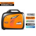 LIFAN 3500W Portable Inverter Generator for Home Backup, Super Quiet Gas Powered Generator for RV Camping Outdoor Use, ECO Mode, EPA Compliant, Parallel Ready with CO-MINDER Safety