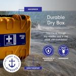 Adventure Medical Kits Marine Series Medical Kit - 3500 - Boat First Aid Kit For Large Crews 24 Hours From Care - Includes Emergency Medical Supplies Like Bandages, Medicine, Guide Book & More