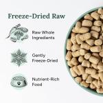 360 Pet Nutrition Freeze-Dried Raw Dog Food – Chicken Recipe with Liver & Organs, High Protein, Omega-3s, Fruits, Veggies & Superfoods, Grain-Free, No Fillers, 3 lb – Made in USA