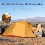 Naturehike Cloud Up 3 Person Backpacking Tent with Footprint - 3 Season Free Standing Lightweight 3 Person Camping Tent | with Footprint, Free Standing, Dome, Camping, Hiking, Waterproof