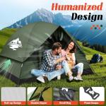 Tents for Camping 2/3 Person with Rainfly - Camping Tent Waterproof Windproof Easy Setup, Portable Double Layer Outdoor Dome Tent, Backpacking Tents for Adventure Backyard Hiking