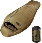 Mummy Sleeping Bag for Adults, 25℉-36℉ Cold Weather Backpacking Sleeping Bag, Lightweight 3-4 Season Winter Camp Bag with Adjustable Hood & Compression Sack, Machine Washable