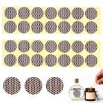 28Pcs Rotundity Match Paper with Adhesive, Match Striker Stickers for Fireplace Matches,Jars,Candles