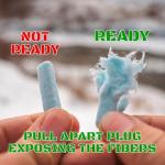 FIRE Starter Plugs (50 Pack) Extreme Winter & Weather Resistant Can Light 50+ Fires for Survival, Campfires, Fireplace, BBQ, Grill, Extra Long Burn Time | Perfect for Emergency Survival Kits