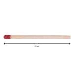 Spark 100-Pack Wooden Safety Matches - Bulk 32-Count Strike-on-Box Matches for Kitchen, Camping, Emergency, Fire Starter - Wholesale Value Set