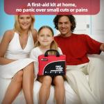 First Aid Kit -160 Pieces Compact and Lightweight - Including Cold (Ice) Pack, Emergency Blanket, Moleskin Pad,Perfect for Travel, Home, Office, Car, Camping, Workplace (Red)