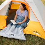 CORE 50 Degree Adult Sleeping Bag | Lightweight & Compact | Perfect for Indoor or Outdoor Use, Camping, Hiking, & Sleepovers | Ideal for Warm 3 Season Weather