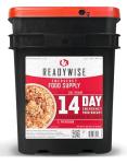 ReadyWise Emergency Food Supply - 14 Day, 150 Servings Emergency Freeze Dried Food Bucket, Protein Meals, Camping Essentials, Survival Kit, Disaster Prepping Supplies, up to 25 Year Shelf Life