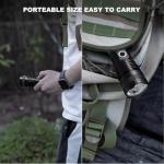 3 Pack Rechargeable LED Flashlights High Lumens, 90,000LM Super Bright Flashlight, Adjustable 5 Modes Powerful Flash Light with USB Cable, Waterproof Handheld Flashlight for Home Camping Emergencies