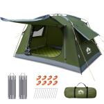 Night Cat Backpacking Tent for Camping: Portable 2 Person Hiking Waterproof Tent Quick Setup and Compact for Outdoor Festivals