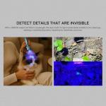 ACEBEAM K1 Rechargeable EDC AA Flashlight with Green Beam, UV and White LED Combo, 1000 High Lumens Pocket Flashlight, Triple Sources Super Bright Small Flash Light for Emergency, Camping, Home