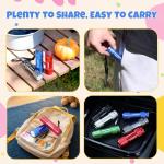 EverBrite 18-Pack Mini LED Flashlight Set - Portable Flashlights Ideal for Hurricane Supplies Camping, Night Reading, Cycling, BBQ, Party, Backpacking - Includes Lanyard & 54 x AAA Batteries