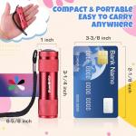 EverBrite 18-Pack Mini LED Flashlight Set - Portable Flashlights Ideal for Hurricane Supplies Camping, Night Reading, Cycling, BBQ, Party, Backpacking - Includes Lanyard & 54 x AAA Batteries