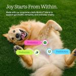 Get Joy Freeze Dried Raw Beef Meal, High Protein Grain Free, Dry Dog Food Meal Mixer and Topper, with Probiotics for Gut Health, Made with 100% USDA Organ Meat, for All Breeds and Ages, 16oz Bag