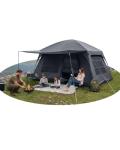 Abahub 10 Person Tent for Camping, Family Cabin Tents with 2 Rooms and 2 Doors, Large Tent with Rainfly, Porch, 4 Windows, 14ft x 10ft x 81in