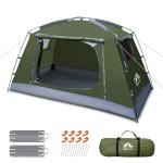 Night Cat Backpacking Tent for Camping: Portable 1 Person Hiking Waterproof Tent Quick Setup and Compact for Outdoor Festivals