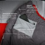 Teton Tracker, 5 Degree Sleeping Bag; Lightweight, Warm Mummy Sleeping Bag, Camping, Backpacking, Hiking