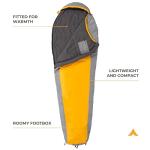 Teton Trailhead, 20 Degree Sleeping Bag; Lightweight, Warm Mummy Sleeping Bag, Camping, Backpacking, Hiking